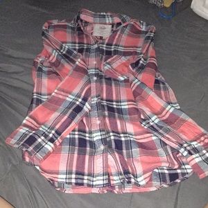 Plaid Long Sleeve Shirt
